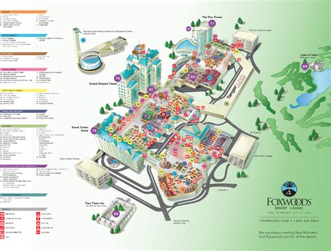 Foxwoods Resort Casino Map
